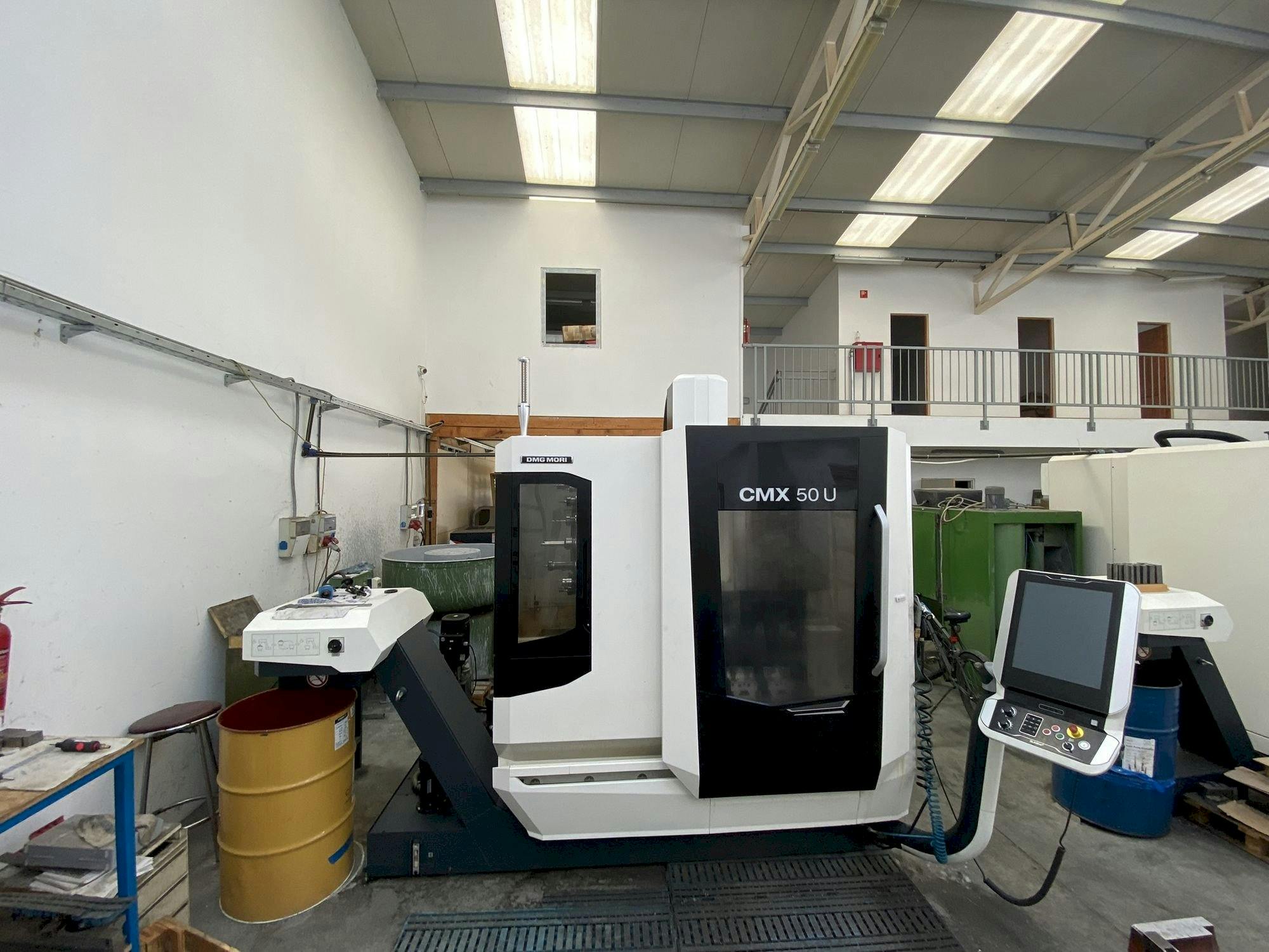 DMG MORI CMX 50 U-maskinen framifrån