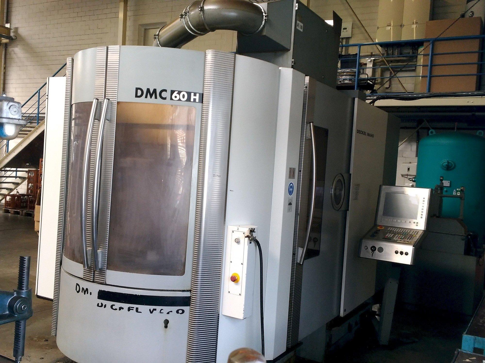 DECKEL MAHO DMC 60H hi-dyn-maskinen framifrån