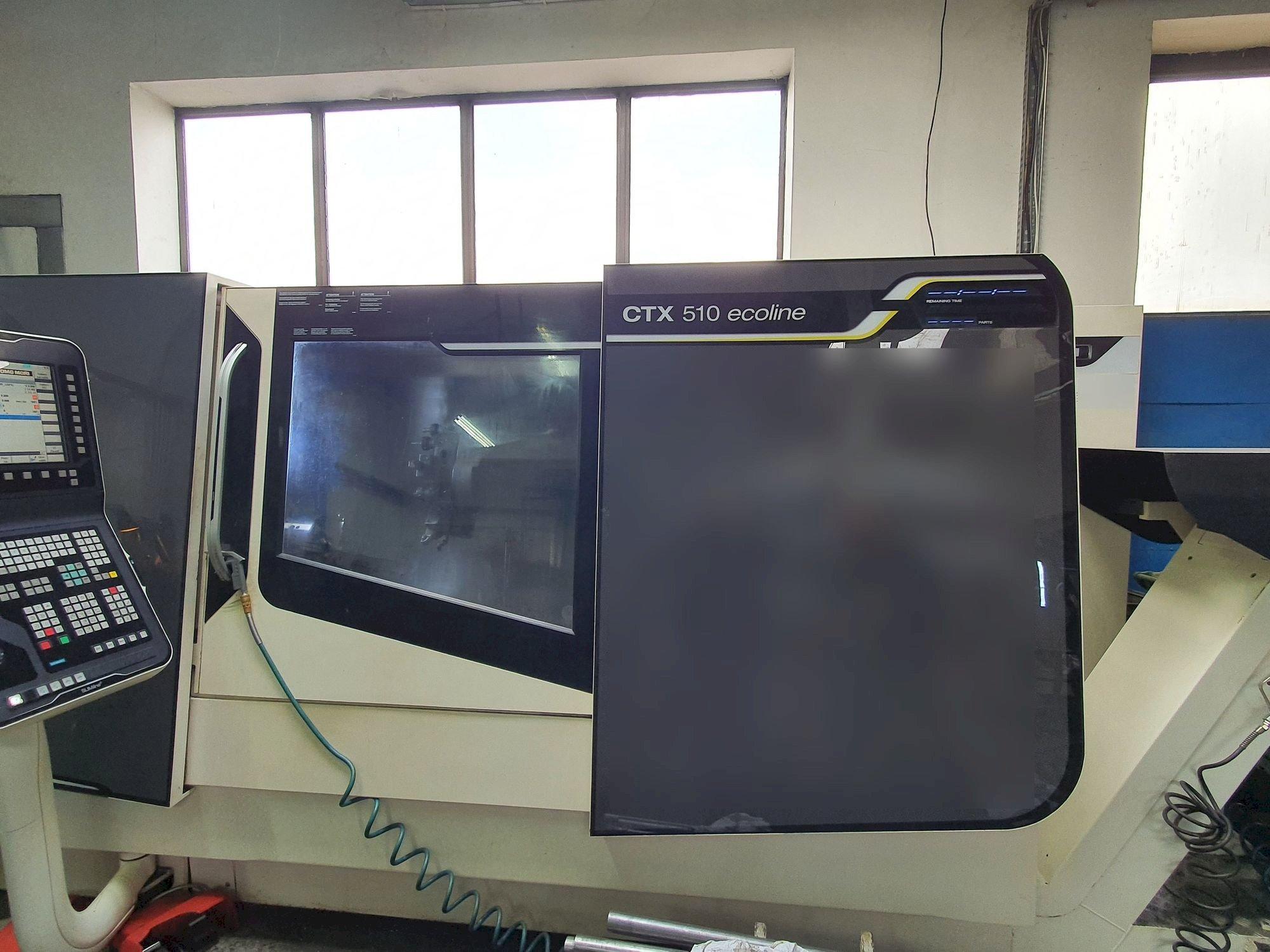 DMG MORI CTX 510 V3 Ecoline-maskinen framifrån