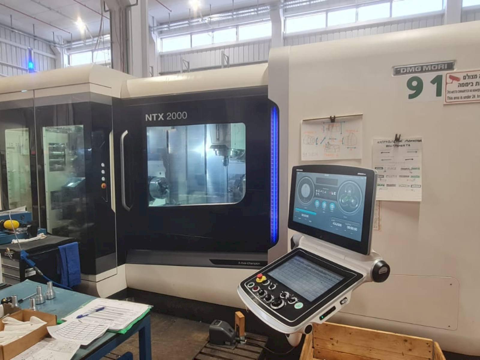 DMG MORI NTX 2000-maskinen framifrån