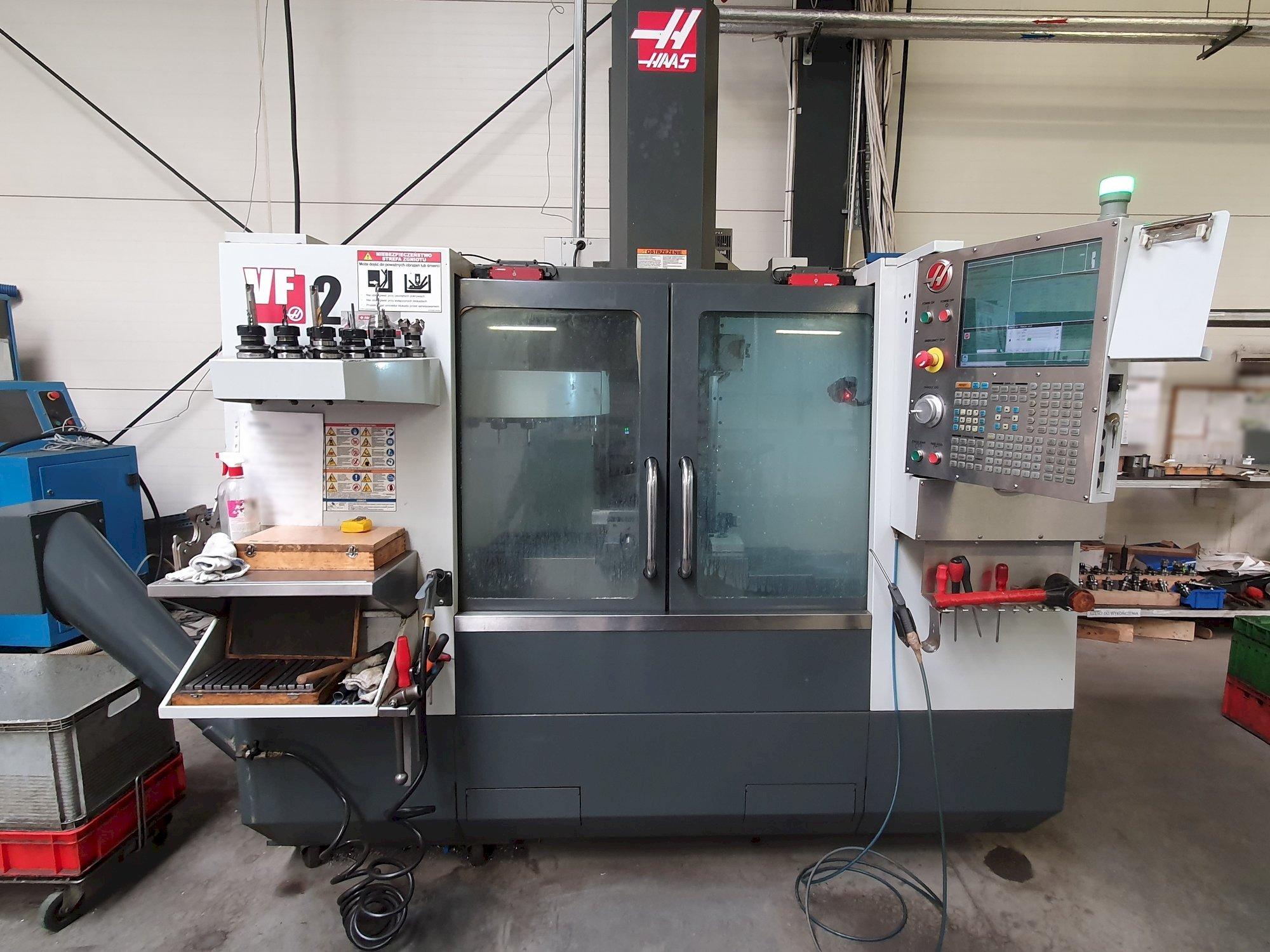 HAAS VF-2-maskinen framifrån