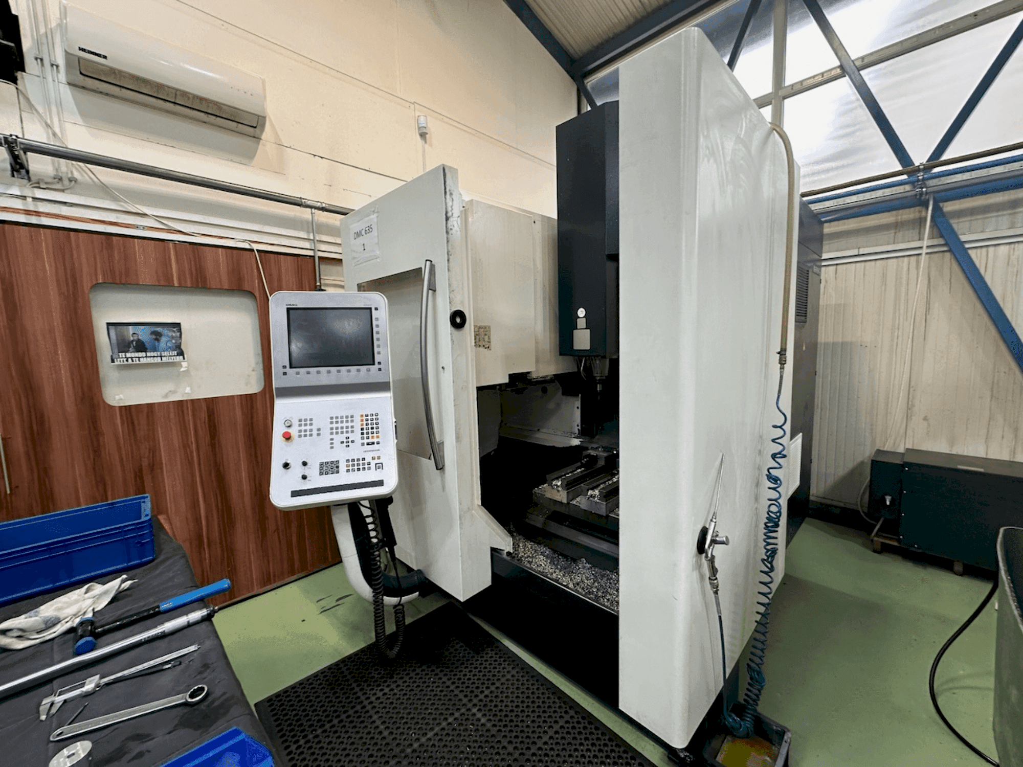 DMG MORI DMC 635 V eco-maskinen framifrån