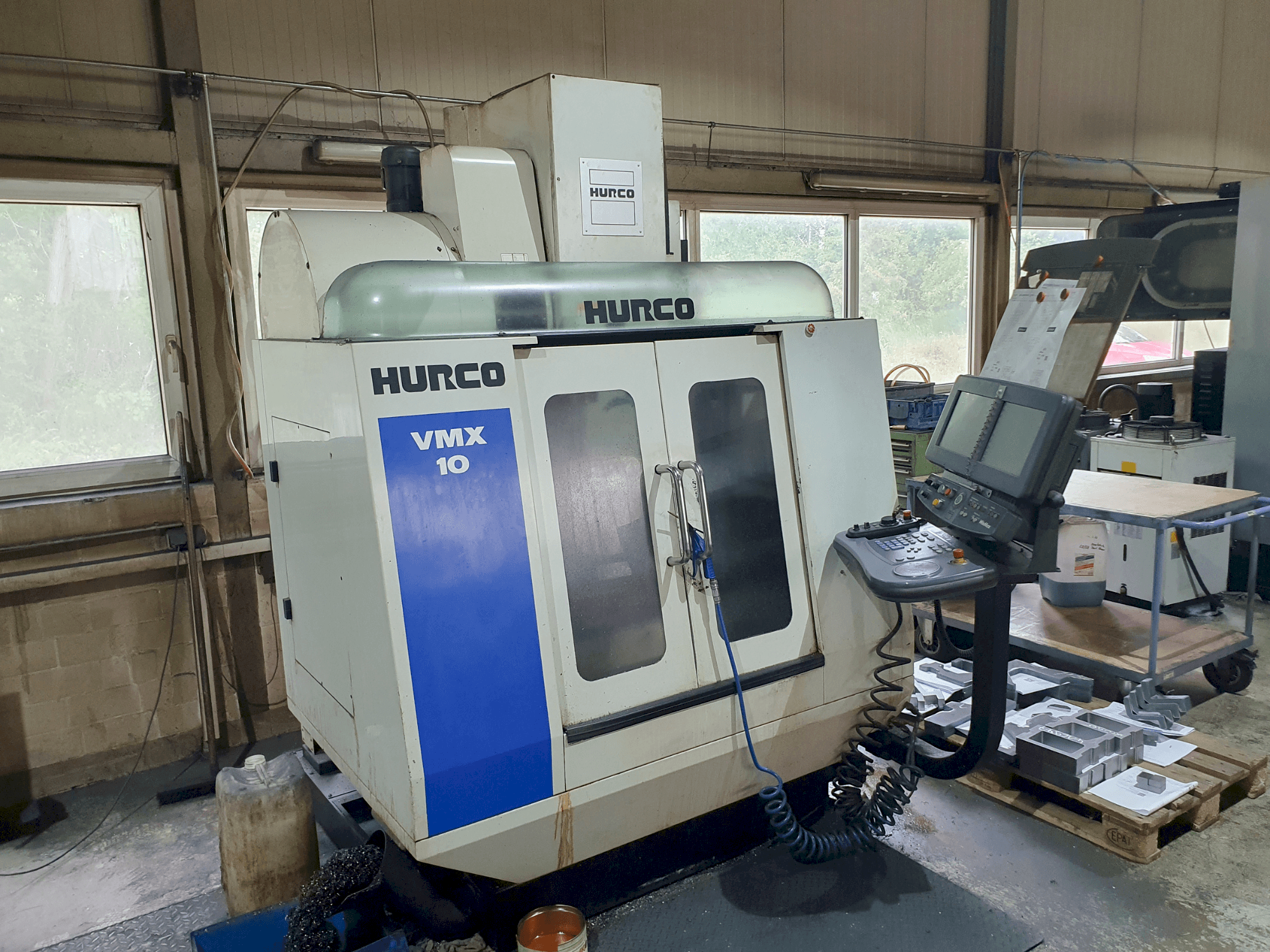 Hurco VMX10 (2011)-maskinen framifrån