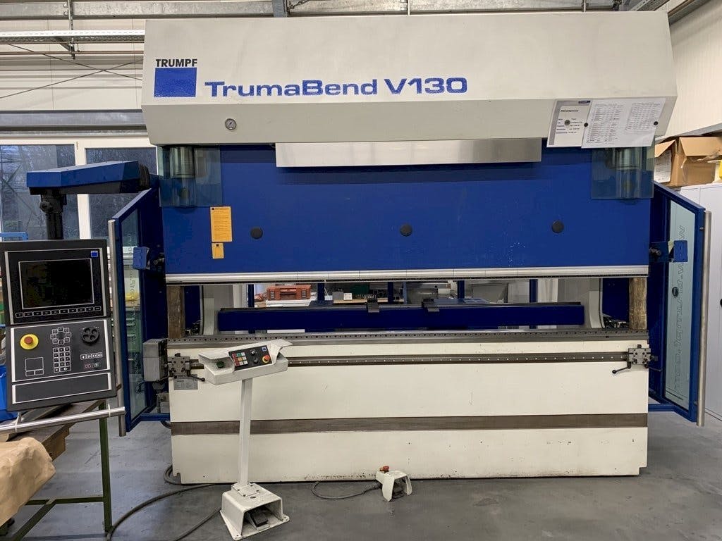 Trumpf TrumaBend V130X-maskinen framifrån