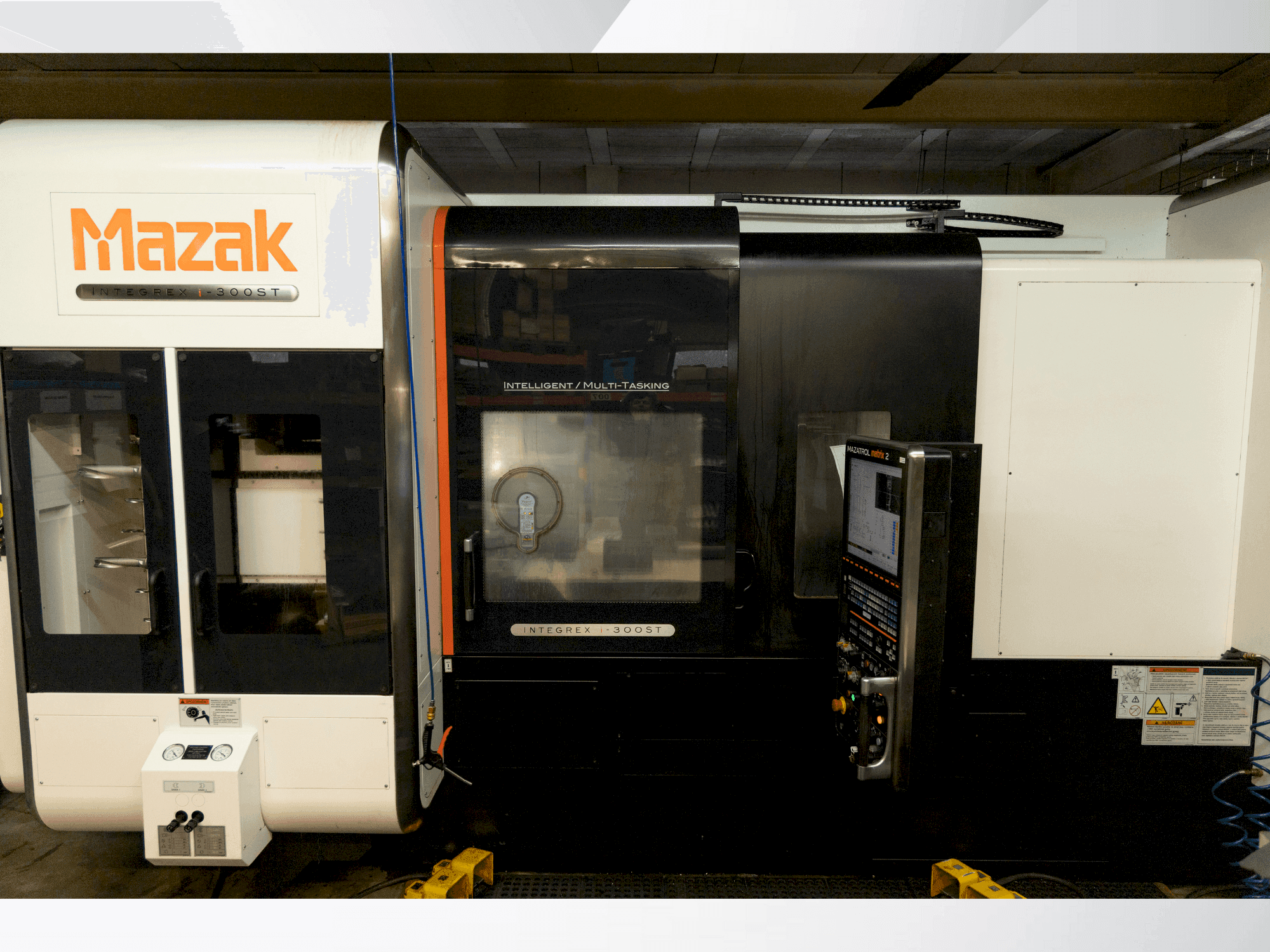 Mazak Integrex i-300ST-1500U-maskinen framifrån