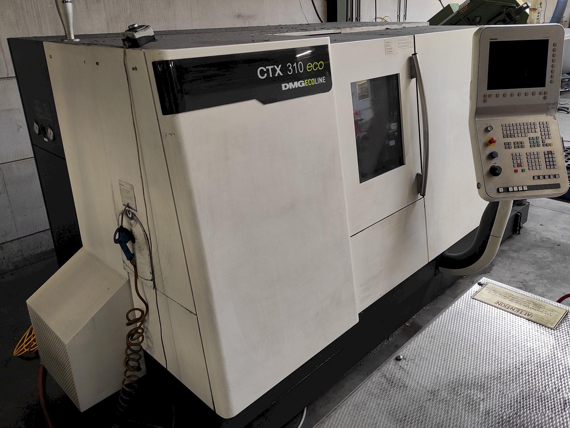 DMG GILDEMEISTER ecoline CTX310 eco-maskinen framifrån