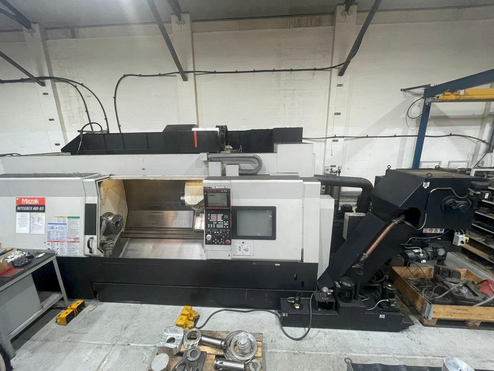 Mazak Integrex 400 III-S-maskinen framifrån