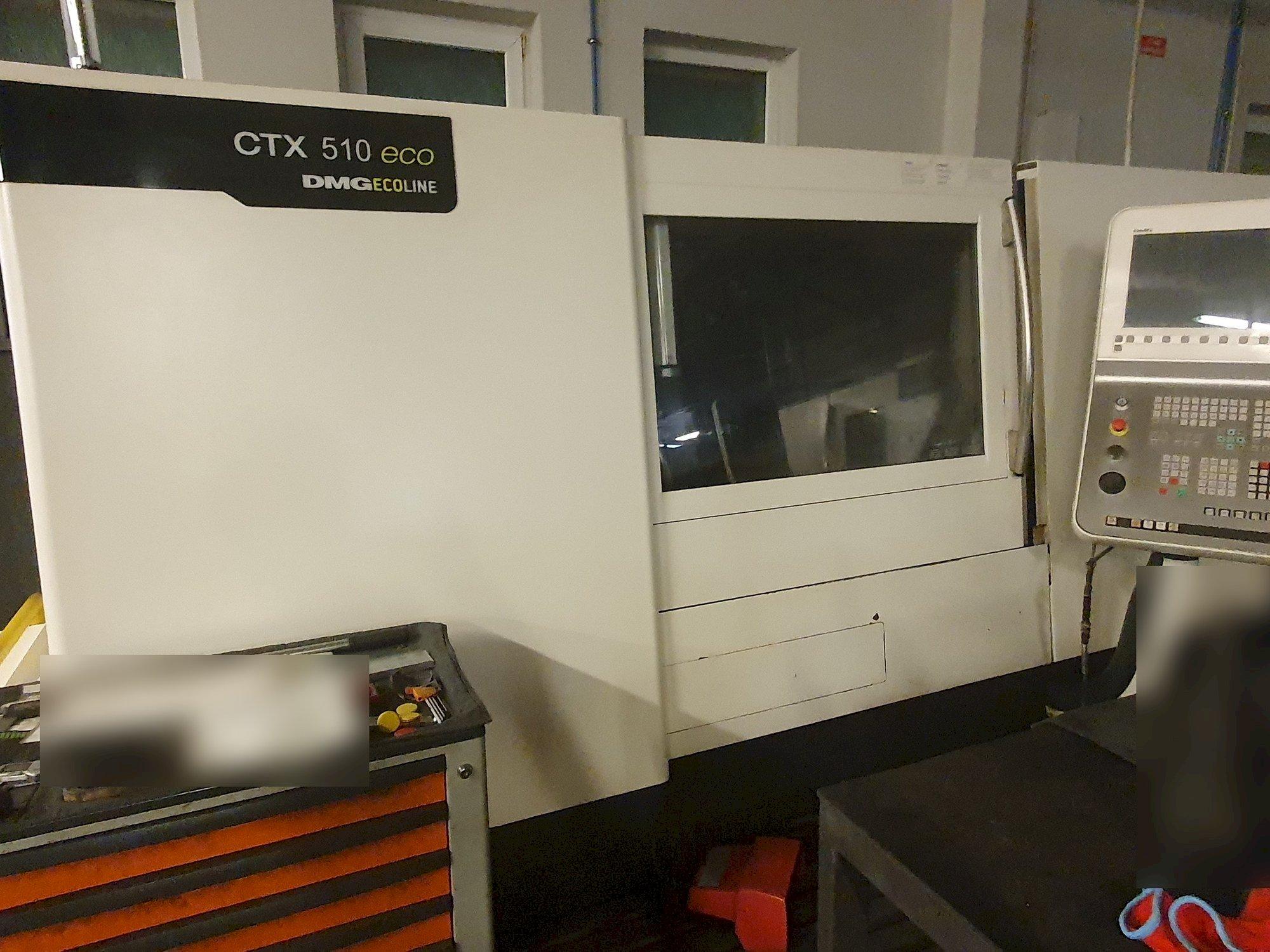 DMG GILDEMEISTER ecoline CTX 510 eco V3-maskinen framifrån