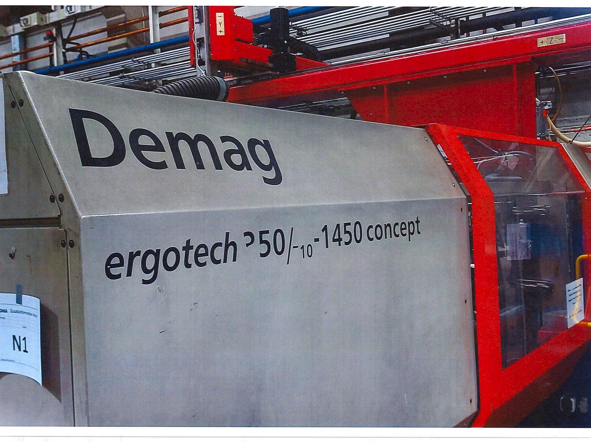 DEMAG ergotech 350/710-1450 concept-maskinen framifrån