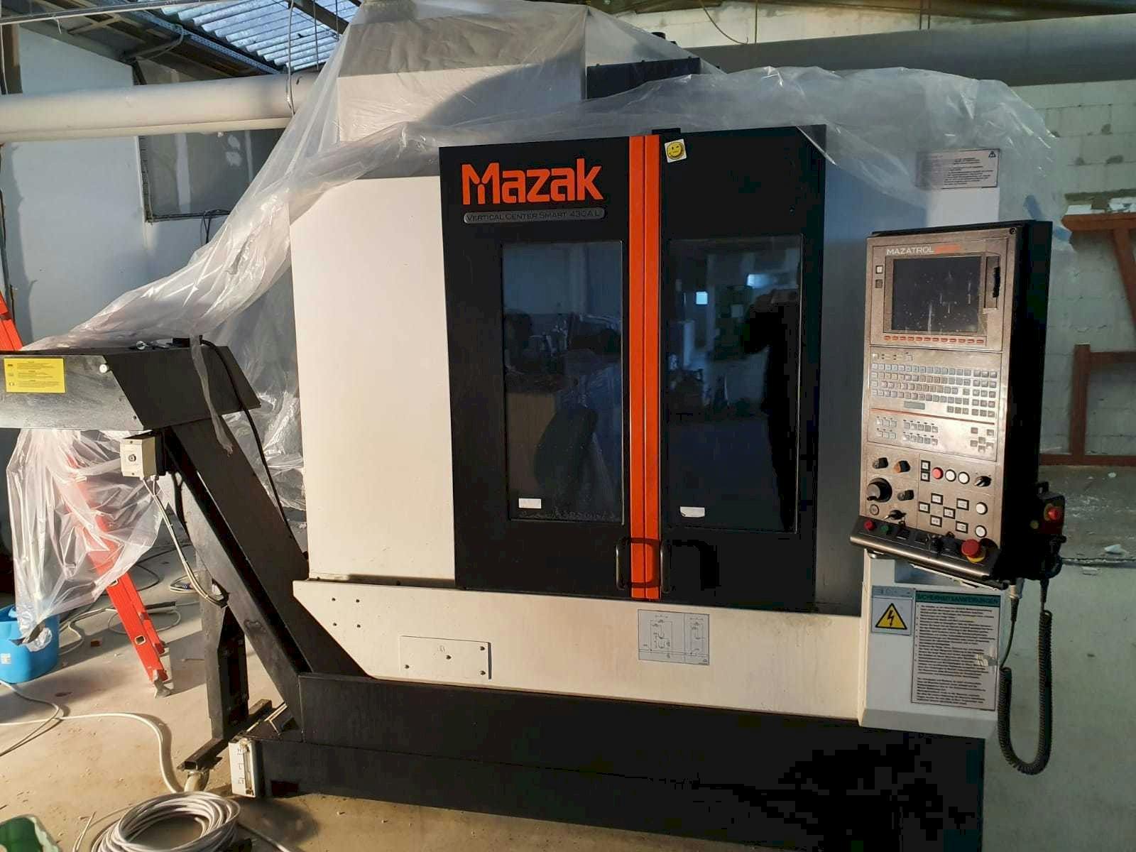 Mazak VCS 430A L-maskinen framifrån