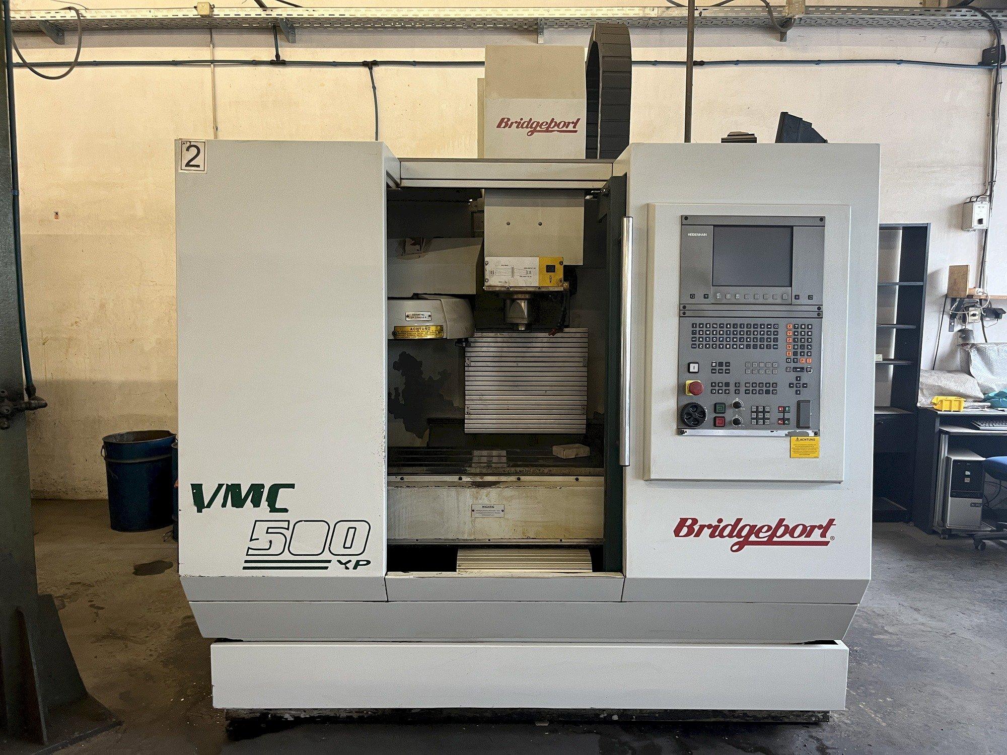 Bridgeport VMC500XP-maskinen framifrån