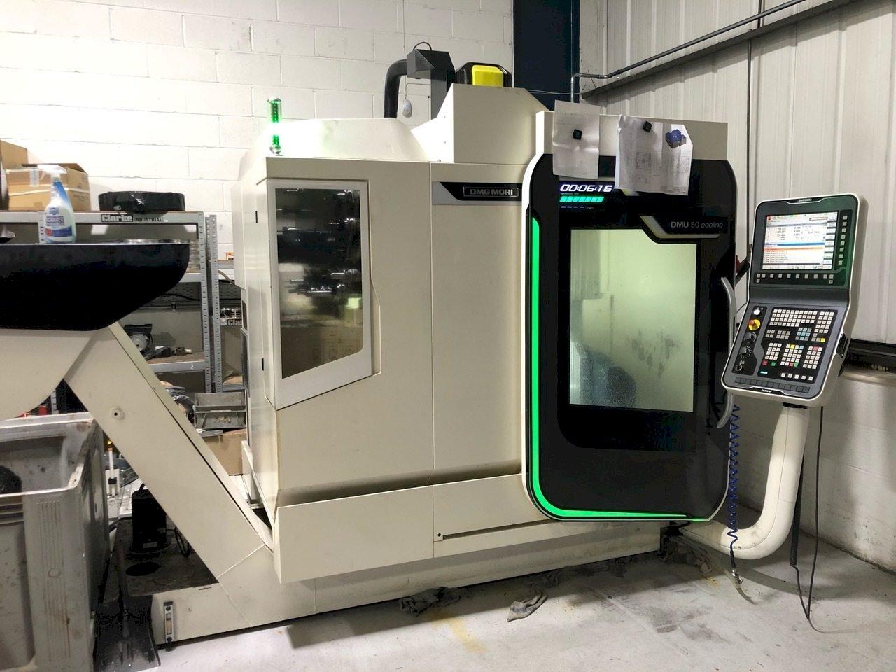 DMG MORI DMU 50 ecoline-maskinen framifrån