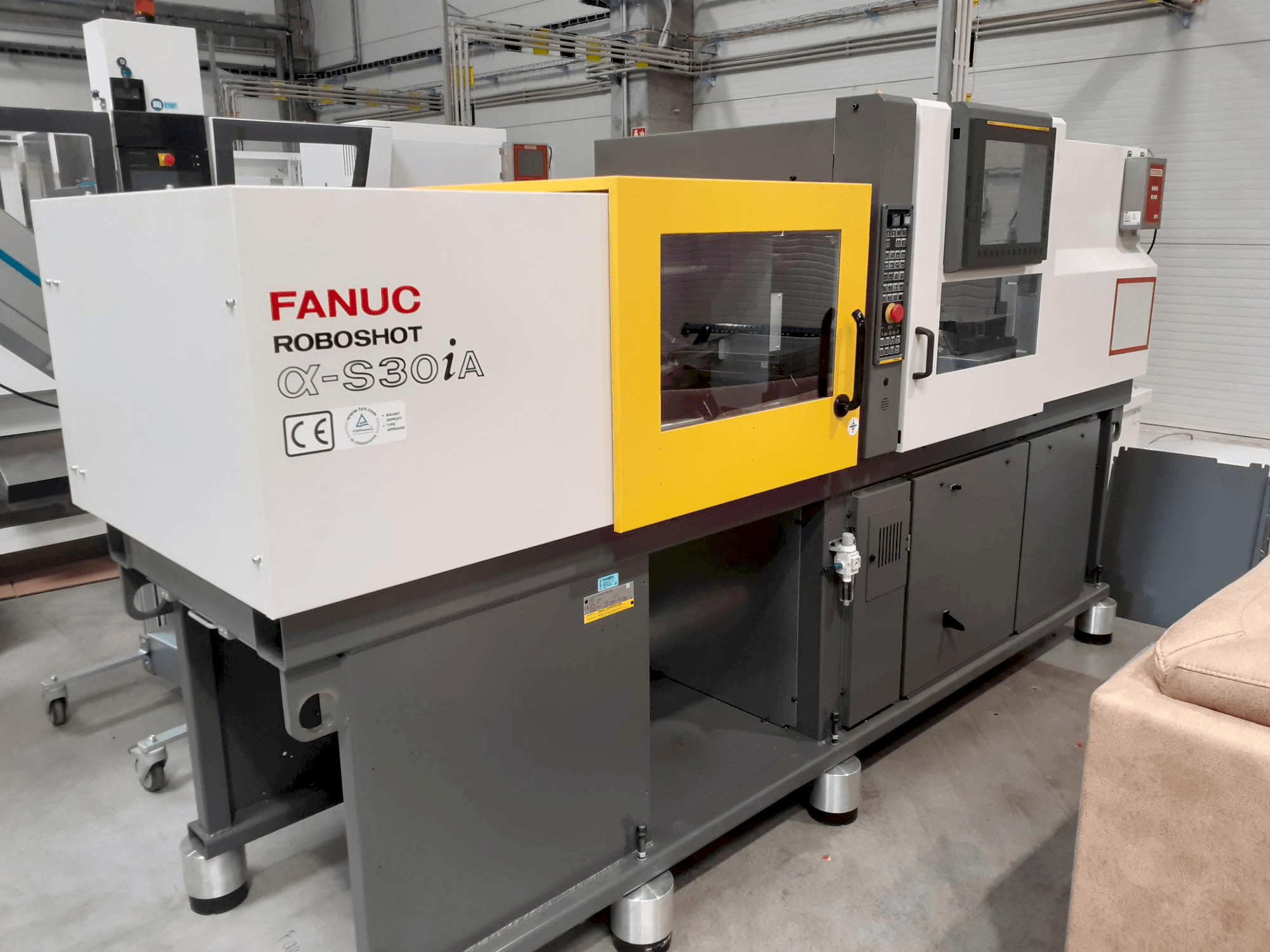 FANUC ROBOSHOT α-S 30iA-maskinen framifrån