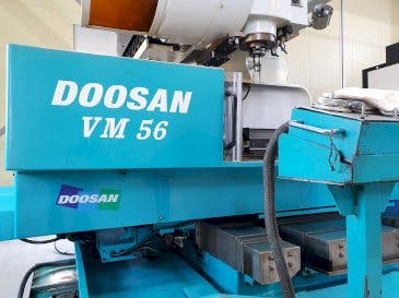 Doosan VM56-maskinen framifrån