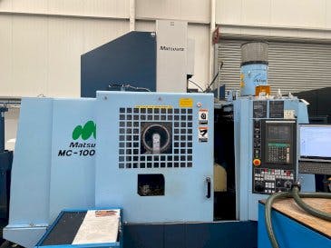 Matsuura MC-1000 VGX-maskinen framifrån