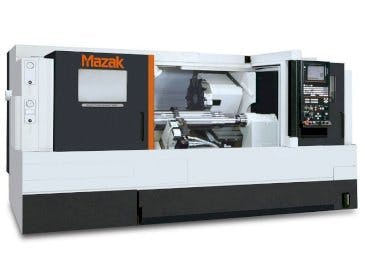 Mazak QUICK TURN SMART 350M-maskinen framifrån