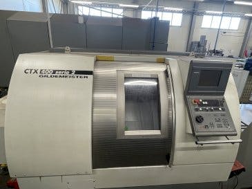 Gildemeister CTX 400 S2-maskinen framifrån