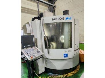 MIKRON XSM 400 U-maskinen framifrån