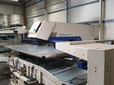 Trumpf TruPunch 3000 Sheet Master-maskinen framifrån