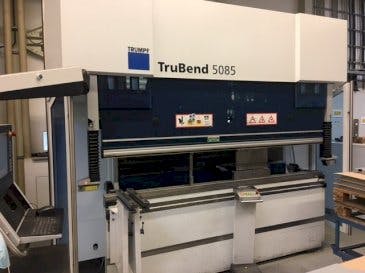 Trumpf TruBend 5085-maskinen framifrån