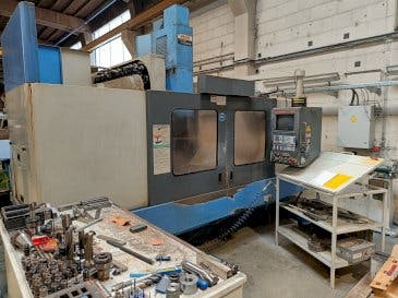 Mazak MTV655/60-maskinen framifrån