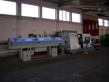 Gildemeister CTX 420 V6 linear-maskinen framifrån