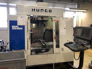 Hurco BMC 30 HSM-maskinen framifrån