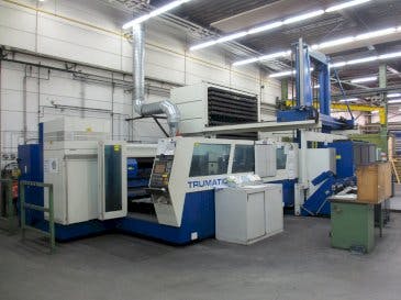 Trumpf Trumatic L 3050-maskinen framifrån