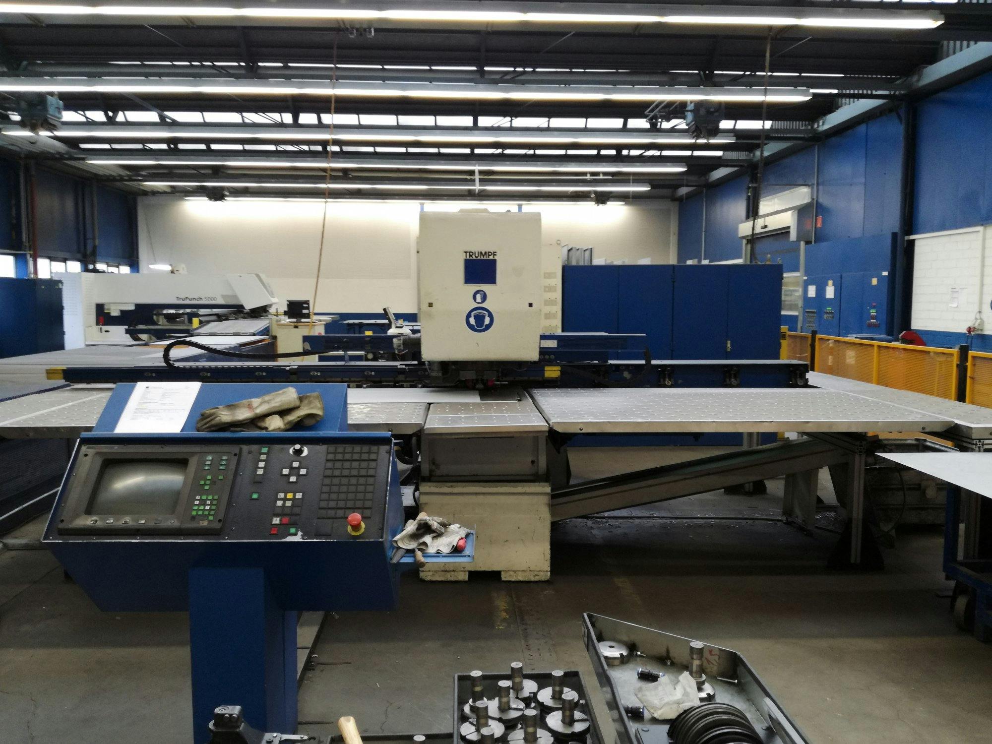 Trumpf-maskinen framifrånTrumatic 260 Rotation