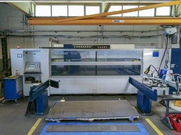 Trumpf-maskinen framifrånTruLaser 1030 (L22)