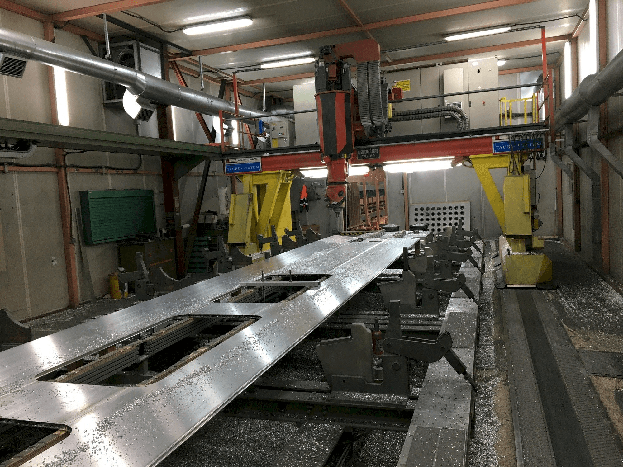 Bisiach & Carru TJKP8/11/F-maskinen framifrån